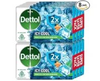Dettol Icy Cool Soap Set of 8 pcs
