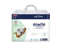 AIWIBI Premium Diaper Baby Pants Small 32 pcs