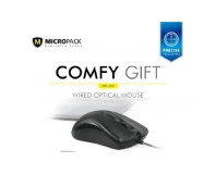 MICROPACK M-100 Comfy Gift Wired Office Mouse