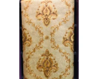 Wallpaper (Royal pattern Golden Pvc Wallpaper)