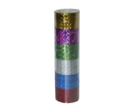 Multicolor Glitter Tape Set of 12 Pcs