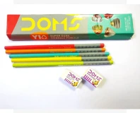 Doms Y1 Plus Super Dark Triangle Pencils Set