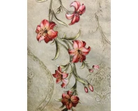 Wallpaper (Red Flower Design Wallpaper)