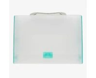 Comix A4 Clear File Box with Handle