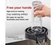 Glass Rinser Automatic Cup Washer Cleaner Faucet