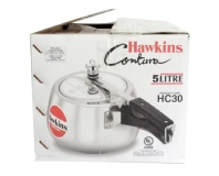 Hawkins Silver Aluminum Pressure Cooker 5 Ltr