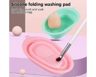 Silicone Folding Washing Brush Cleaner Pad