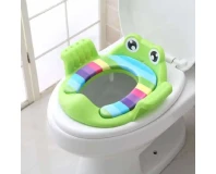 Frog Shape Baby Soft Round Toilet Seat 1pc