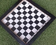 Wooden 18 Inch Chess and Ludo Board with Goti