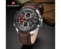 Navi Force NF9197 Coffee Genuine Watch