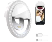 Rechargeable Selfie Ring Light for Laptop Mobile