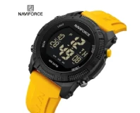 Navi Force NF7104 Black Yellow Genuine Watch