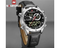 Navi Force NF9208 Leather Strap Men Genuine Watch