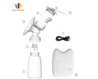 Automatic Electric Breast Pump with Feeding Bottle