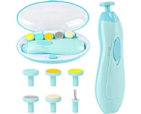 Baby Electric Nail Trimmer with Light and Pads