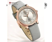 Navi Force NF9214 Silver Genuine Watch