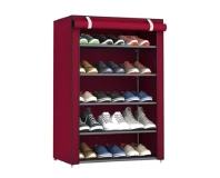 Portable and Foldable 5 Layer Shoe Rack