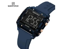 Navi Force NF7101 Black Blue Genuine Watch