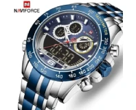 Navi Force NF9188 Blue Silver Genuine Watch