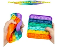 Sqaure Shape Colorful Fidget Toys
