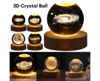 3D Decor Crystal Ball Night Light Lamp 1.5W