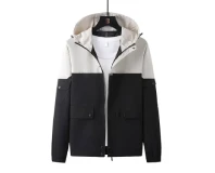 Summer Double Layered Hooded Windcheater Jacket