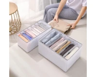 Clothes Organizer Foldable Visible Storage Box