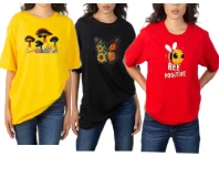 Combo Set of 3 Pcs T-Shirt For Women