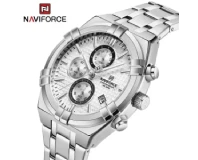 Navi Force NF8042 Silver Genuine Watch