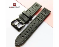 Navi Force NF9068 Black Leather Strap for Watch