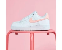 Nike Air Force 1 White Pink Sneakers for Women