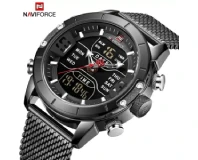 Navi Force NF9153 Black Genuine Watch