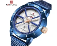 Navi Force NF9155 Men Casual Mesh Chain Watch