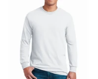 White Plane Full Sleeve Cotton T-Shirt For Men