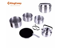 King Camp Camper 4 Aluminum Camping Cookware Set