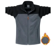 Winter Warm Polar Fleece Contrast Jacket