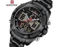 Navi Force NF9201 Black Genuine Watch