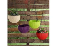 Colorful Hanging Pot Decor Pack of 4 pcs