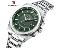 Navi Force NF9212 Green Silver Genuine Watch