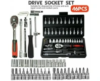 46 In 1 Screwdriver and Socket Set Tool Kit