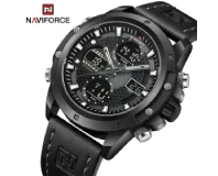 Navi Force NF9225 Black Genuine Watch