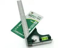 BERRYLION High Grade Square Ruler 300mm 12 Inch