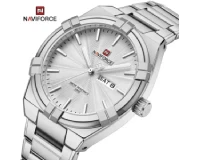 Navi Force NF9218 Silver Genuine Watch