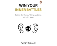 Win Your Inner Battles Paperback by Darius Foroux