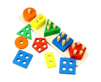 Geometric 5 Shapes Sets Sorting