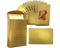 24k Golden Waterproof Playing Cards