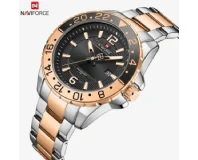 Navi Force NF9192 Rose Gold Silver Genuine Watch