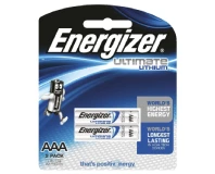 Energizer Ultimate Lithium Battery AAA 1 Pair Pack