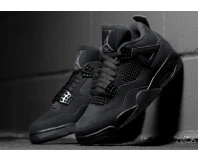 Jordan 4 Metallic Black Sneaker for Men