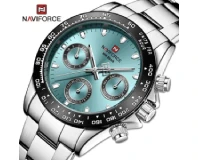 Navi Force NF9193 Blue Silver Genuine Watch